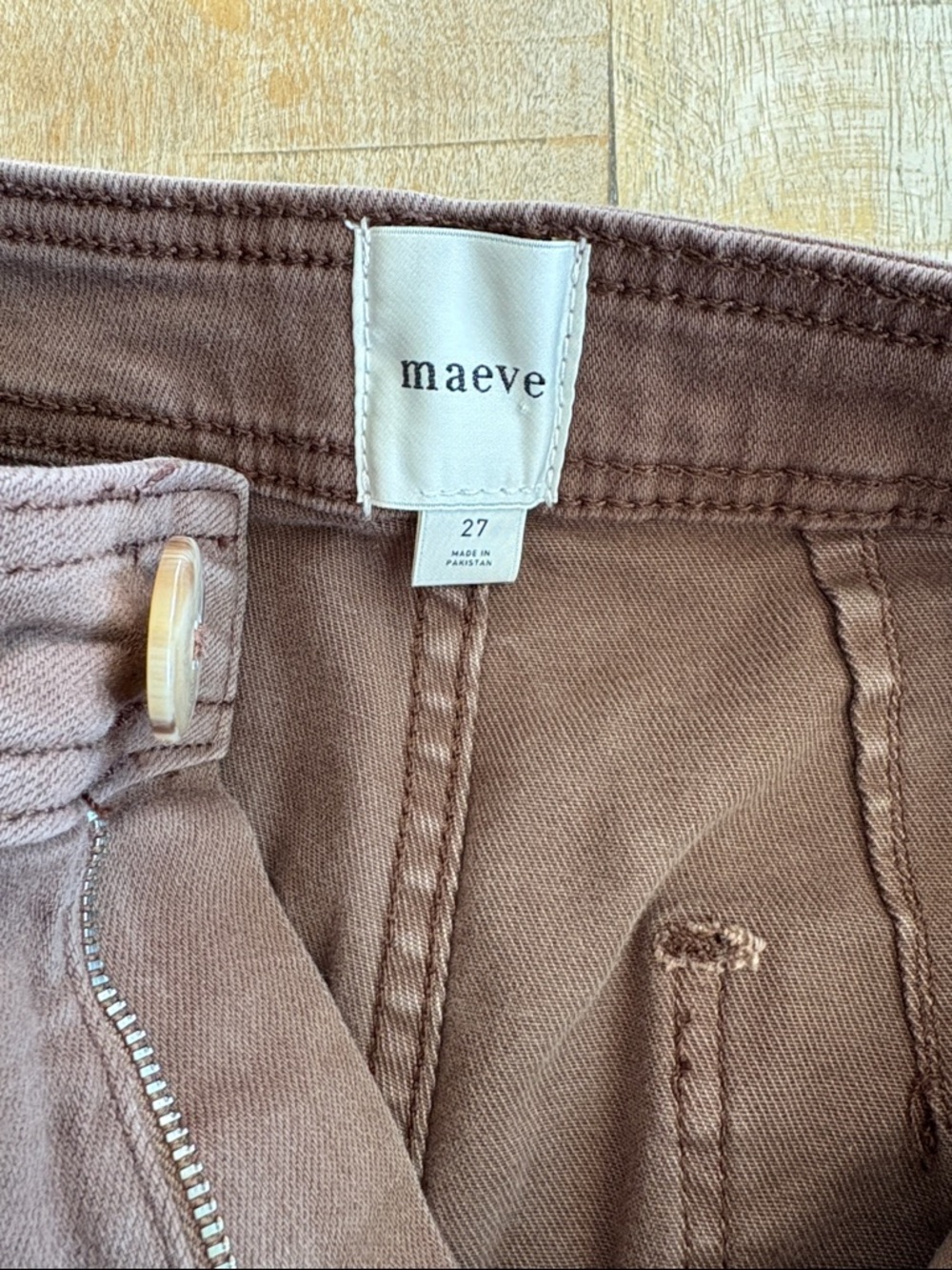 Maeve Women’s Wide Leg Jeans size 27 - Picture 3 of 9